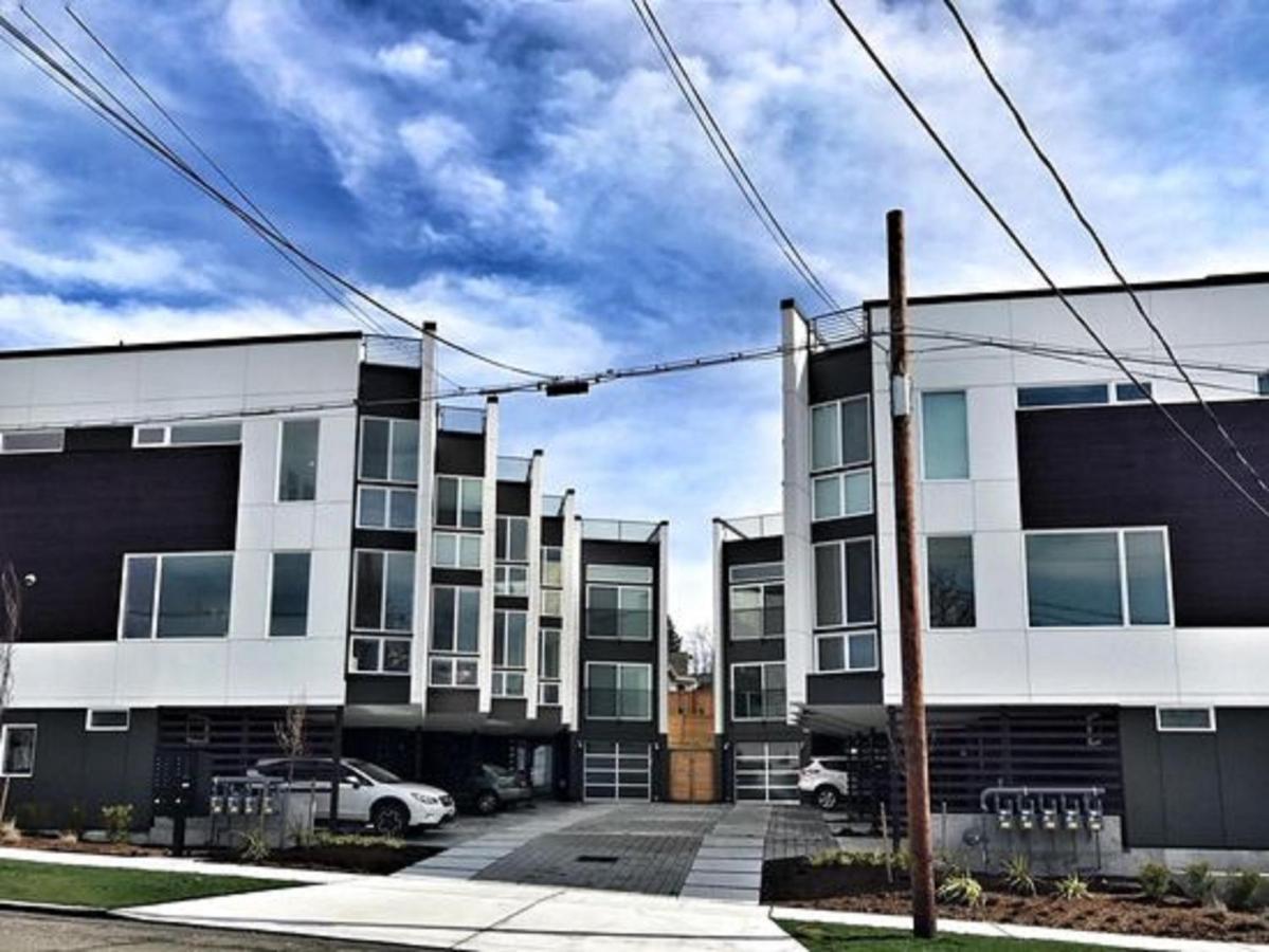 Modern Townhome In Seattle'S Central District With Rooftop Exterior photo