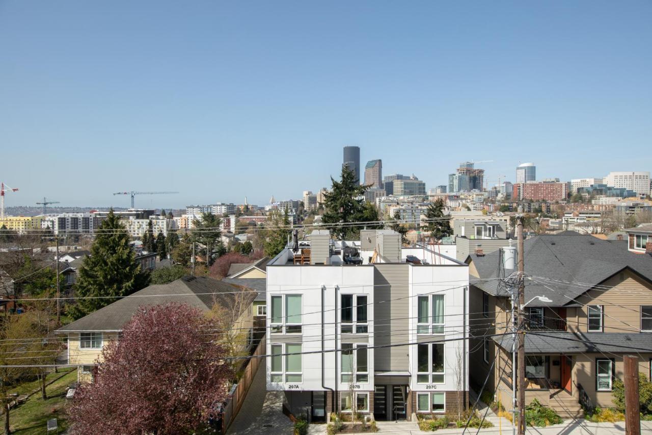Modern Townhome In Seattle'S Central District With Rooftop Exterior photo